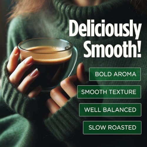 Perfect Low Acid USDA Organic Coffee Beans, Fair Trade, 11oz