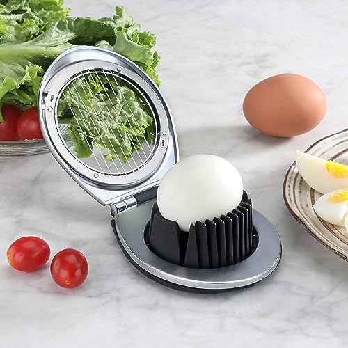New Star Foodservice Heavy Duty Egg Slicer, 3 Slicing Styles - Image 7