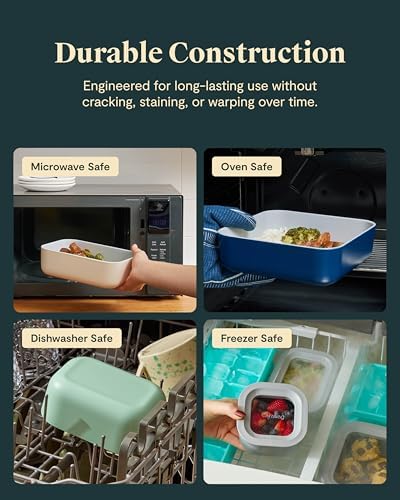 Caraway 13-Piece Glass Food Storage Container Set