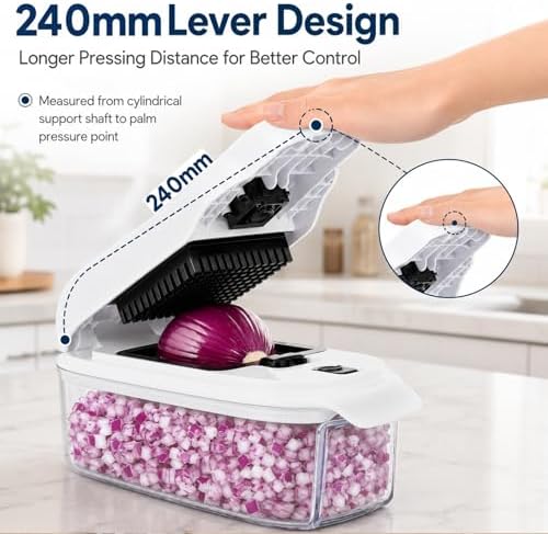 2-in-1 Vegetable Chopper, Box Chopper for Vegetables - Image 3