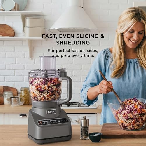 Ninja Professional Plus Food Processor, 1000PW, 9-Cup, Grey, BN601