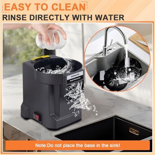 Electric Vegetable Chopper Dicer with 3 Blades, 3 IN 1, 110V - Image 4