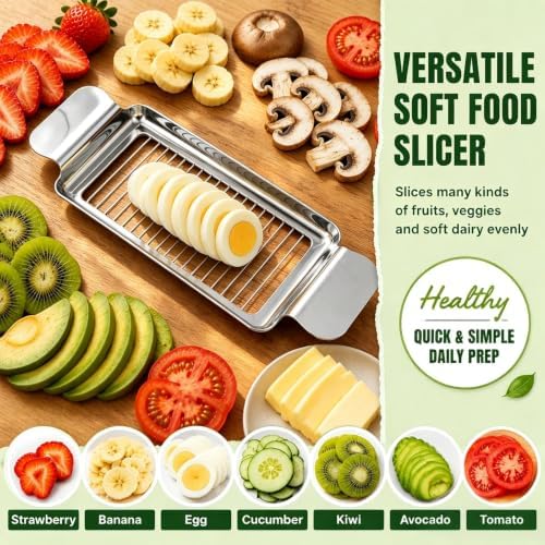 NOVANO Stainless Steel Cheese & Butter Slicer - Image 2
