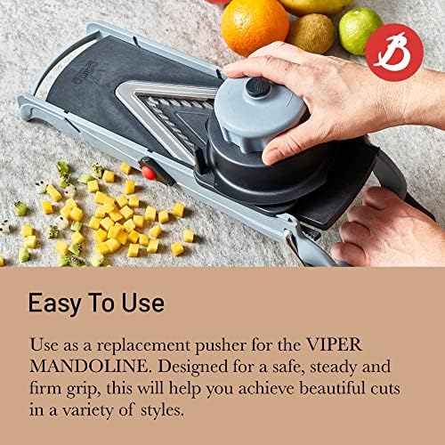 de Buyer VIPER Pusher - Ideal for Quick, Smooth Cuts in Various Styles - Designed for LA MANDOLINE VIPER - Made in France - Image 3