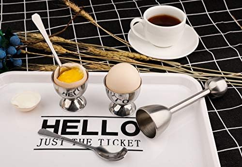 Egg Cracker Topper Cutter Set for Soft Boiled Eggs