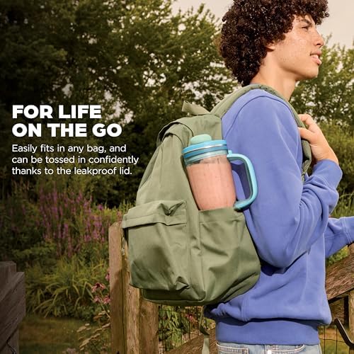 Ninja BlendBOSS 26oz Travel Tumbler & Straw, Blue, XSKDB326LSBL - Image 4