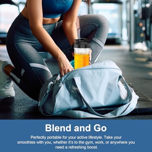 1200W Smoothie Blender, Personal Kitchen Blender for Ice Crushing