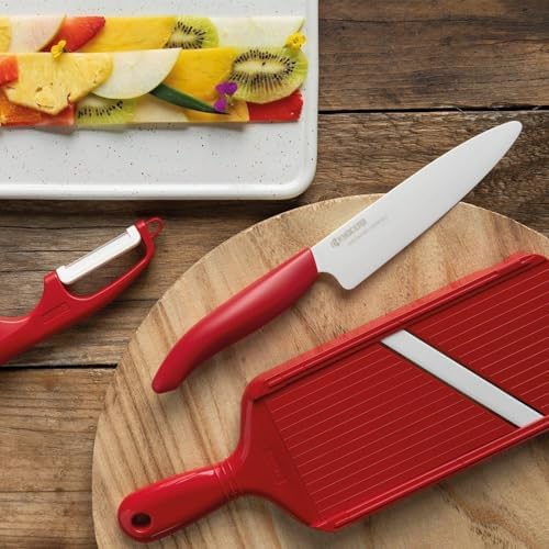 KYOCERA Adjustable Ceramic Mandoline Slicer – 4 Thickness Settings - Image 2