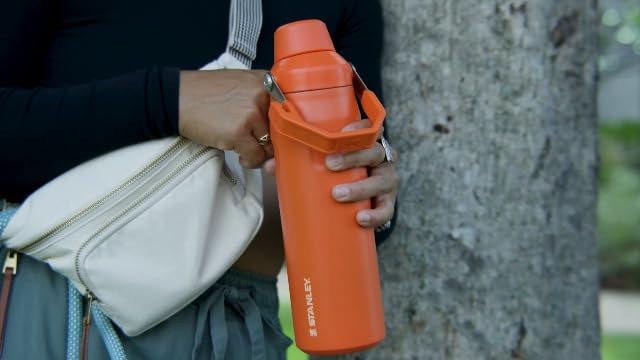 STANLEY IceFlow Fast Flow Bottle, 24 oz, Black
