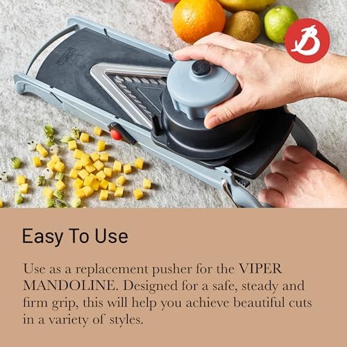 de Buyer VIPER Pusher - Ideal for Quick, Smooth Cuts in Various Styles - Designed for LA MANDOLINE VIPER - Made in France - Image 4