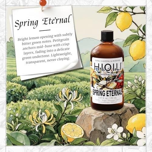 HIQILI Spring Eternal Fragrance Oil for Candle, Soap & Diffuser - Image 2