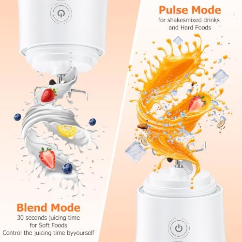 CC Store Portable Blender 20 Oz with USB-C Rechargeable Design,LED Light - Image 4