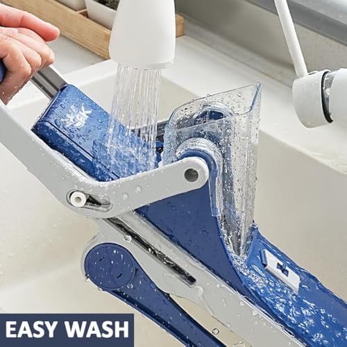 F K FOREVERKITCHEN Versatile Vegetable Cutter - 15 Different Cuts | Adjustable Vegetable Chopper for Kitchen Use | Mandoline Slicer (Blue) - Image 4