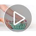 DuraGlass Food Storage Glass Lunch Bowl Container - Meal Prep Container with Silicone Sleeve and Airtight Lid, 5 Cup, Blue