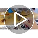 Revolving Spice Rack Set with 20 Spice Jars, Kitchen Spice Tower Organizer for Countertop or Cabinet -- Carousel Storage Includes 386 Spice Labels -- Desktop Rotating Seasoning Organizer