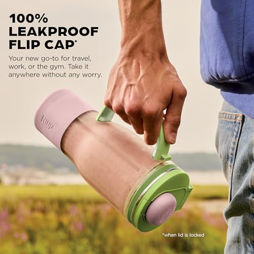 Ninja BlendBOSS 26oz Travel Tumbler & Straw, Green, XSKDB326LSGN - Image 3