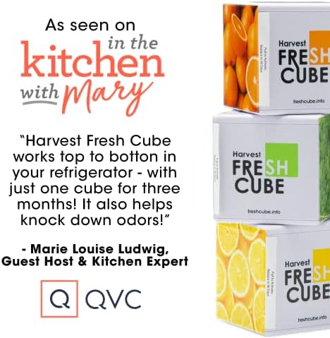 Produce Saver | Convert Ripening Ethylene gas to harmless vapor in fridge | Extend produce shelf life up to 4 to 6 weeks | Simply unwrap and forget! | Pack of 2 | 180 Day Supply