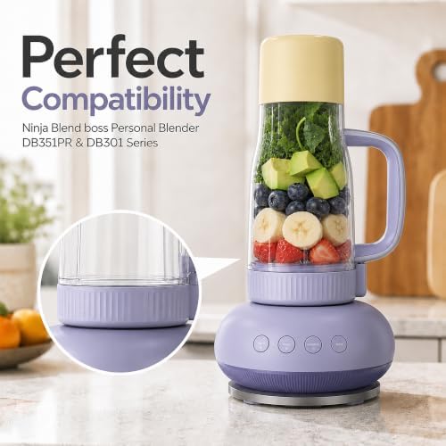 26oz Replacement Cup with Lid for Ninja BlendBOSS Personal Blender - Image 2
