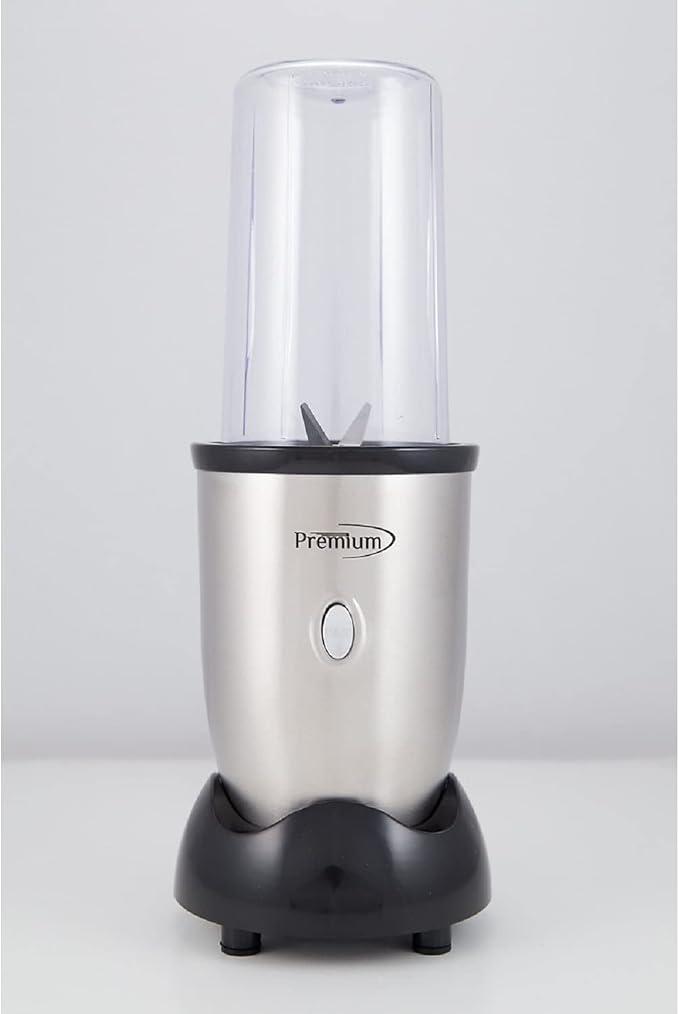 Premium Levella 8 oz. Capacity 9 Piece Personal Blender, Silver (PB312)