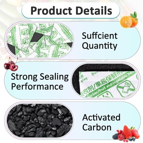 35 Pcs Carbon Filter Refills Compatible with OXO GreenSaver Produce Keepers