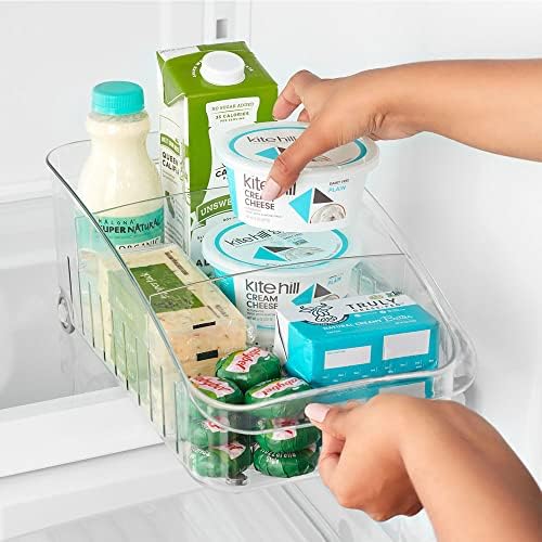 RollOut Fridge Drawer 8”, Adjustable Bin Refrigerator Organizer