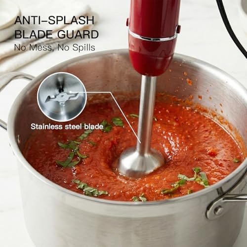 Hand Immersion Blender Mixer 1000W Whisk Chopper