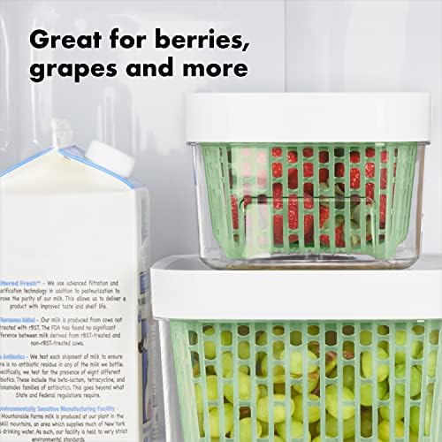 OXO Good Grips Storage Container, White, 1.6 Quart