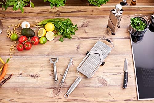 Stainless Steel Wide Crosswise Swivel Peeler, 1.5-inch