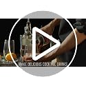 Cocktail Shaker Set Bartender Kit, 12-Pcs Bar Tool with Bamboo Stand