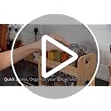 2-Tier Pull Out Spice Rack Organizer for Cabinet Kitchen Pantry
