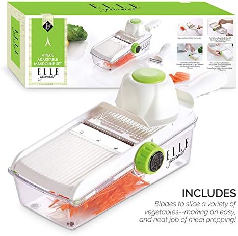Mandoline Slicer Sets – Multiple Pieces & Parts Included for Slicing, Chopping and Peeling - Image 2
