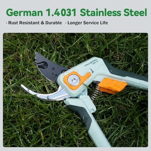 Pruning Shears Scissors Set Effortless Cut 1" Branches Clippers
