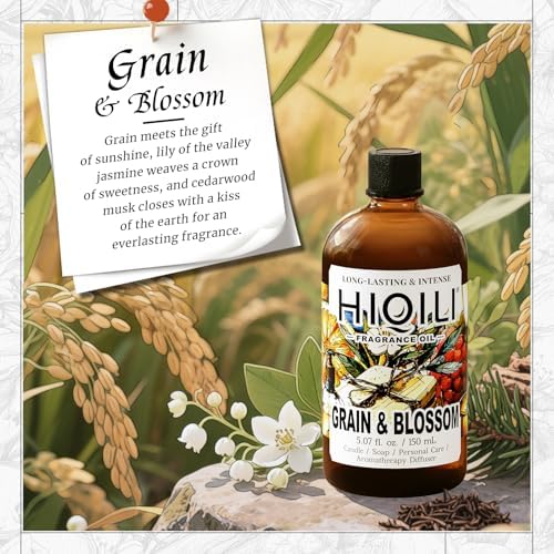 HIQILI Grain & Blossom Fragrance Oil for Diffuser, Candle & Solid Perfume - Image 2