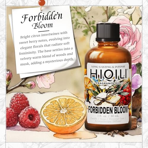 HIQILI Forbidden Bloom Fragrance Oil for Soap & Candle - 1 Fl Oz - Image 2
