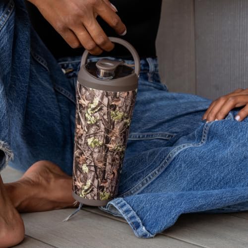 HydroJug Insulated Protein Shaker Bottle 24 oz, Silent Mixing, Woodland - Image 5