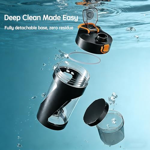 Electric Protein Shaker Bottle, 22oz, 7500RPM, USB-C Rechargeable - Image 6