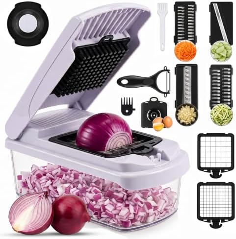 12 in 1 Multi-functional Vegetable Chopper and Slicer with Container by Unknown
