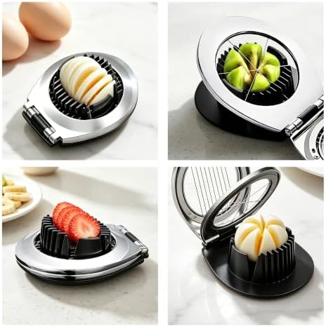 Egg Slicer for Hard Boiled Eggs,Dishwasher Safe - Image 3