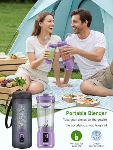 Cordless Portable Blender for Smoothies, Shakes and Ice Crushing - Image 2