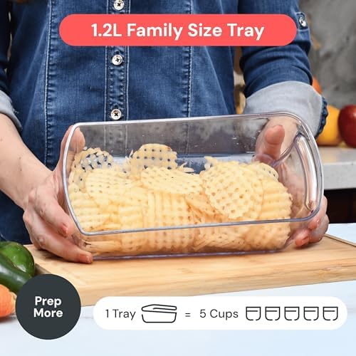 Pro Original Vegetable Chopper & Mandoline Slicer 8-in-1 Prep Tool