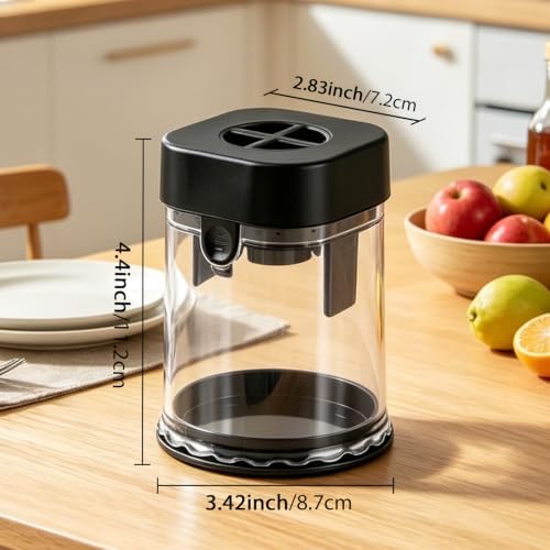 2-in-1 Fruit Slicer Cup, Strawberry Cutter Slicer With Stainless Steel Blades & Lid, Detachable Kitchen Gadget Tool for Egg Banana Cucumber Fruit Salad Cake - Image 2