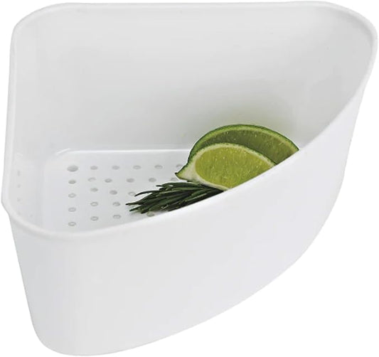 Better Houseware Triangular Kitchen Sink Drain Basket for Food