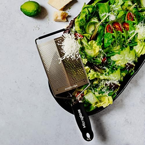 Microplane Gourmet Dual Grater - Fine and Coarse Stainless Steel Blades for Effortless Parmesan Cheese Grating and More