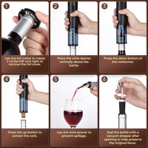 Electric Wine Opener, Wine Bottle Opener