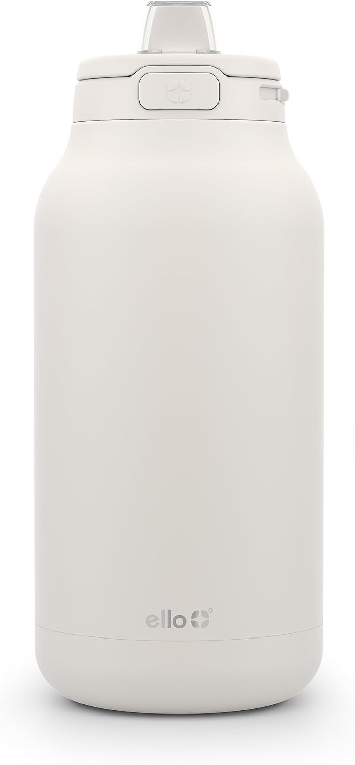 Hydra 64oz Half Gallon Vacuum Insulated Stainless Steel Jug, Cream