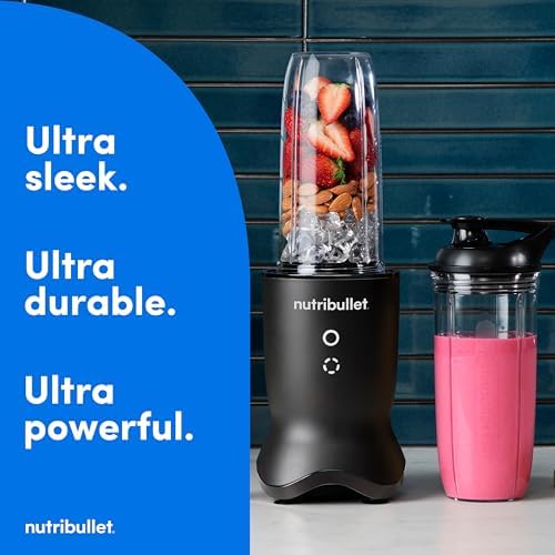 NutriBullet Ultra Personal Blender NB50500AK 32oz Satin Black (Renewed) - Image 2