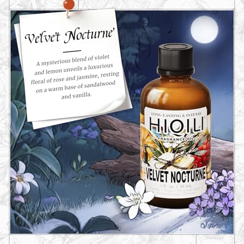 HIQILI Velvet Nocturne Fragrance Oil for Diffuse for Home - 1 Fl Oz - Image 2