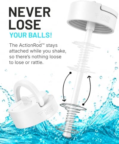PerfectShaker LUMA 28oz Tritan Protein Shaker Bottle with Straw - Image 3