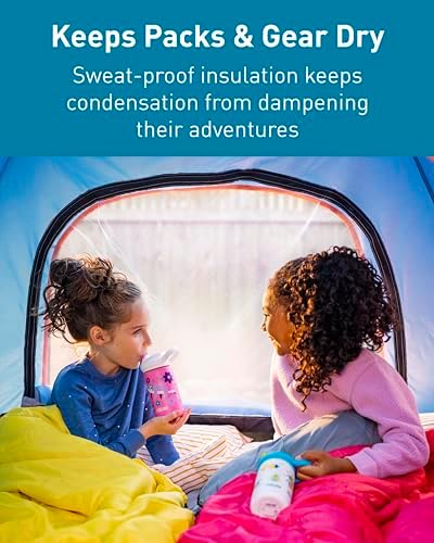 CamelBak Eddy+ Kids Stainless Steel Bite Valve Water Bottle 12oz, Biking