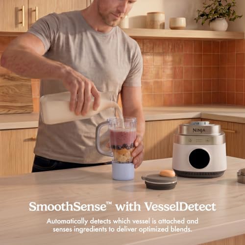 Ninja CrushBOSS 2-in-1 Blender & Tumbler, Amazon Exclusive Bone & Champagne - Image 6